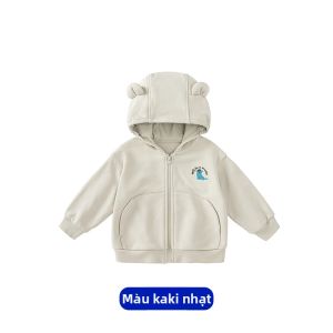 MINI BALA | Áo Khoác Hooded Bông Thoáng Khí