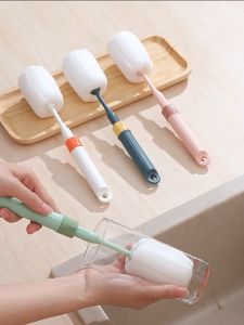 【Art Living】 Bottle Sponge Brush Extendable Cup Cleaning Brush 可伸缩海绵杯子刷
