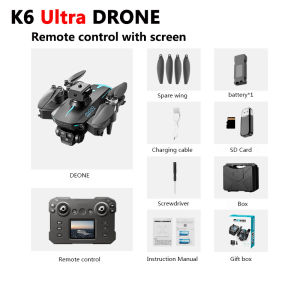 ultra drone A remote control with a screen 4k camera With obstacle avoidance Long endurance