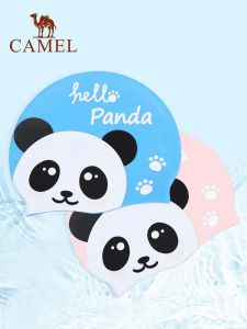 Camel children swimming cap cute sports training swimming cap