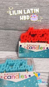 Lilin Happy Birthday Biru & Lilin Ukir: Pilihan Terbaik untuk Pesta Ulang Tahun