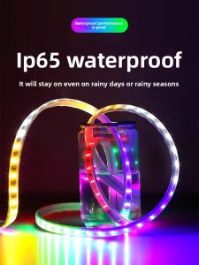 RUILUO | Solar Waterproof Outdoor LED Strip Lights