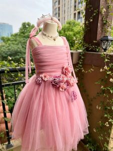 Sweet Vacation Style Strapless Floral Beach Party Dress