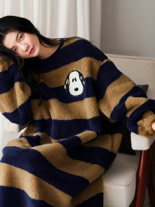 BEIYAN | Winter Warmth Coral Fleece Sleepwear