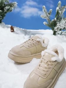 CAMEL | Warm Lining Non-slip Low Cut Lace-up Snow Boots