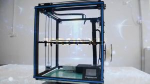 Original Tronxy 3D Printer X5SA-500 Pro 500*500*600mm Large Printing Size FDM with Touch Screen for ABS HIPS PC PLA PVC Wood TPU Filament Material