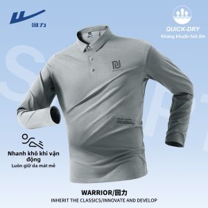 Warrior | Áo Thun Dài Tay Nam Thể Thao Khô Nhanh Cho Việc Đào Tạo Chạy Bộ