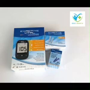 EXACTIVE VITAL หน่วยวัด mg/dl เครื่องวัดน้ำตาลในเลือด ตรวจเบาหวาน ส่วนลดพิเศษ 50 %