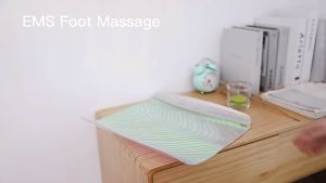 Sungpo foot Massager pulse muscle massage pad aurora dazzle color EMS leg massager