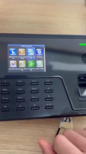 Máy Chấm Công Ronald jack 123 WIFI Đa Năng (Vân Tay + Thẻ Từ + WiFi + Pin Lưu Điện)/ máy chấm công vân tay dễ sử dụng cho 10-100 nhân viên