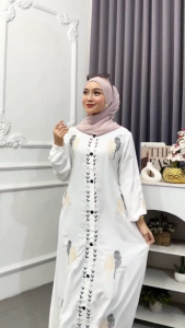 GAMIS DEWASA TERBARU 2025 GAMIS TWILL ORI IMPORT MIX BORDIR TERBARU GAMIS TWILL PEKALONGAN HOME DRESS