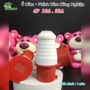 Ổ cắm gắn nổi ổ cắm công nghiệp ổ cắm 3 pha 16A 32A Winsun