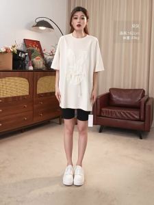 Traditional Chinese Style Rabbit Design Loose T-shirt