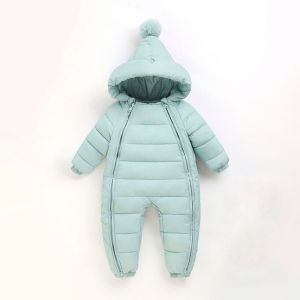 Thickened Fleece Baby Winter Outfit Cotton down Jacket Baby Romper Suit for Newborn Toddler Autumn Winter Outdoor Warm Clothes