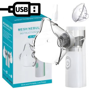 Handheld Silent Ultrasonic Nebulizer for Kids & Adults – Portable Medical Inhaler for Home Use