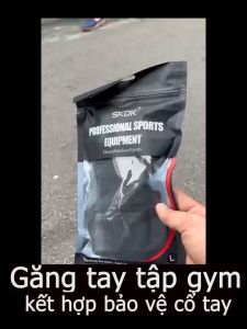 Găng tay tập gym kết hợp bảo vệ cổ tay chính hãng Skang Duke GL3