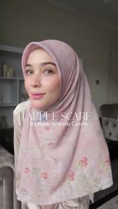 [BUY 3 GET 1 FREE HIJAB] HIRA - Hijabwanitacantik - Segiempat Apple Scarf Jumbo Series | Hijab Polycotton Premium | Hijab dengan Lasercut