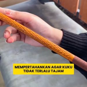 Tangkringan Ukir By Umi Kasum 60cm | Kayu Jati Grade A | Tangkringan Murai Batu Kenari Kacer