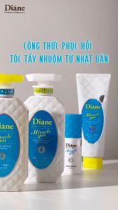 [HSD 03/2027] Mặt nạ tóc dành cho tóc nhuộm tẩy Diane Miracle You Damage Repair Hair Mask