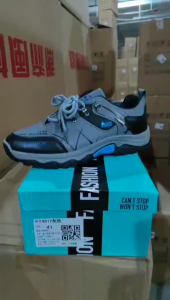 Brand WHITBY （COD 3 Days Delivery）Men Outdoor Hiking Shoes Men Non-slip Waterproof Sports Shoes Tactical Low Military Absorber Boots Training Commuter Hiking kasut kerja kasut