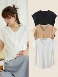 MIDULI | Pregnant Womens Loose and Belly Concealing T-shirt