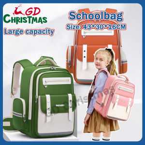 2025 Large Capacity Anti-Spine Waterproof British Style Backpack for kids Fashion Schoolbag