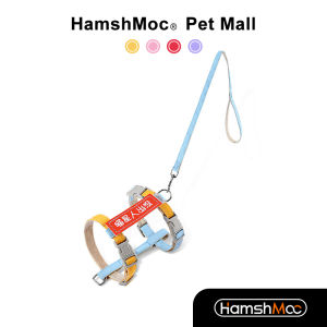 HamshMoc Durable Cat Harness And Leash Set Adjustable Cats Chest Strap Lightweight With Quick Release Buckle Pet Walking Lead Rope