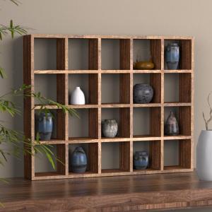 Solid Wood Chinese Wall-mounted Display Shelf