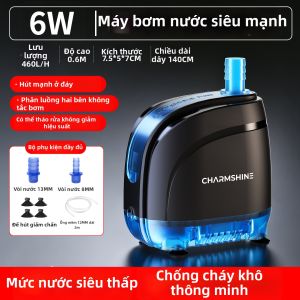 CHONGXIAOSHUAI | Bơm Chìm Êm và Lưu Lượng Cao có Bảo Vệ Chạy Khô