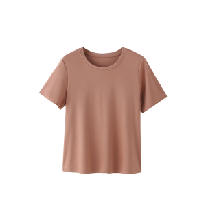 Miiow | Cat Lady Round Neck Short Sleeve Loose Fit Casual Style Womens T-Shirt Summer New White Base Layer Shirt Casual Shoulder Line