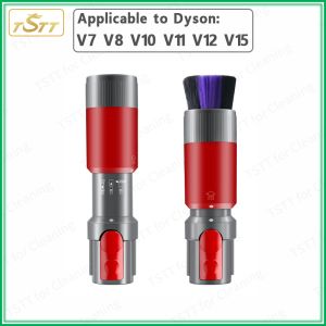 Vacuum Cleaner Accessories Suction Head Applicable for Dyson:V7 V8 V10 V11 V12 V15 Traceless Soft Bristle Dusting Brush Head Accessories