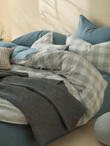 Mercury | Washed Cotton A Class Full Cotton Bedding Sets