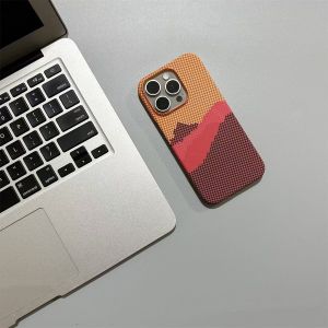 Ultra-Thin Semi-Fit Carbon Fiber Texture Phone Case for Apple 16ProMax Lightweight Heat Dissipation 13P New Kevlar Texture 12Anti-Fall 11Mist Protection Hard Shell