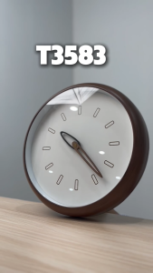 Oxihom Jam Dinding Bulat 30cm Jam Dinding Silent Aesthetic Mewah Modern Estetik T3583