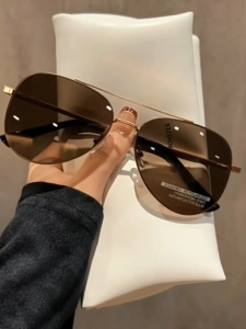 Pilot Aviation Sunglasses Anti UV HD Lens Mirrored Reflective Sunglasses Outdoor & Driving Cermin Mata Hitam
