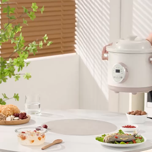 Electric Slow Cooker 1.8L Electric Stew Pot Multi-function Cookers Intelligent Stew Cooker Ceramic Liner Soup Cooker Baby Porridge Cooker 慢炖锅