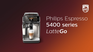 Máy pha cà phê tự động Serial 5400 LatteGo pha 12 loại đồ uống thương hiệu Hà Lan cao cấp Philips EP5144/72 15 áp suất 15bar - Công suất 1400W - BH 2 NĂM
