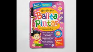 Wipe & Clean Buku Aktivitas Anak Usia Emas Balita Pintar Bonus Spidol & Stiker Snowman