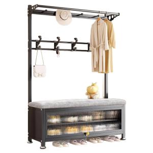 ZHUANJIAO | Multi-functional Coat Rack and Shoe Storage 1 Set