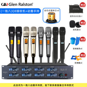 True Diversity Glenn Ralston Wireless Conference Microphone Desktop Speech U Segment One Drag Four Eight Goose Neck Microphone