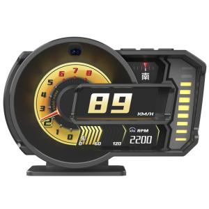 ZIANPINGXIAN | OBD Full LCD Driving Evaluation Gesture Switching Heads-Up Display
