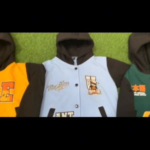 Jaket Anak Laki-Laki & Jaket Hoodie Perempuan: Desain Stylish dan Berkualitas