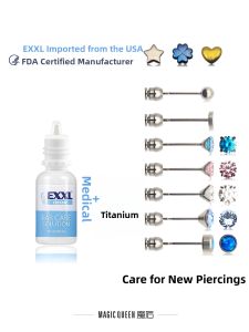 Magic Queen | Hoa tai Implant F136 Cấp độ Y tế Trụ Mỏng