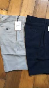 Quần short khaki nam Insidemen ISO034S2 dáng Regular fit chất liệu cotton pha có khoá