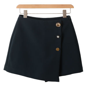 Quần Ống Rộng Cạp Cao Không Đều Giả Hai Mảnh Phong Cách Đường Phố Mùa Thu Mới Của Xking Dành Cho Nữ