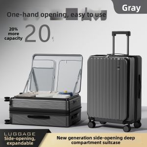 VCC | Side Opening 2025 New Design Large Capacity Carry-On Suitcase 24inch