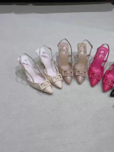 D STYLE SHOES heels sandals for women 7932  Pointed Strap 1.5inches Heels