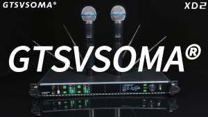 GTSVSOMA™ แท้ ไมค์ ลอย ไร้ สาย XD2 UHF High-end ไมโครโฟน ไมล์ไร้สาย 500M ไมค์ลอย ไมโครโฟนไร้สาย AD4D ไมค์ลอยเสียงดี karaoke Adjustable Frequency  wireless microphone 4เสาอากาศ Stage performance