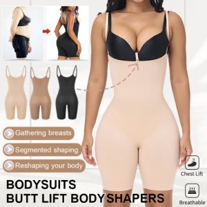 Bodysuit Hip-Enhancing Buttocks Shapewear Slimming Tummy Body Shapers Seamless Womens Waist Trainer Butt Lifter Plus Size