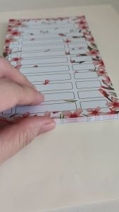 To List Notepad 50 leaves notepad Notes Memopad Daily planner Korean Stationery